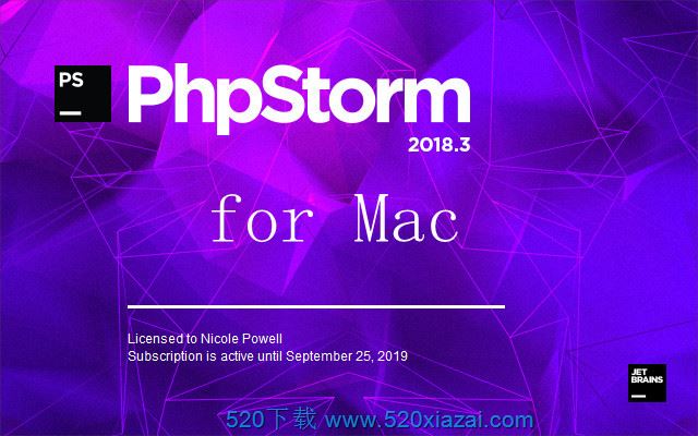 PhpStorm 2018.3 for mac 注册激活码 破解版方法特别版下载