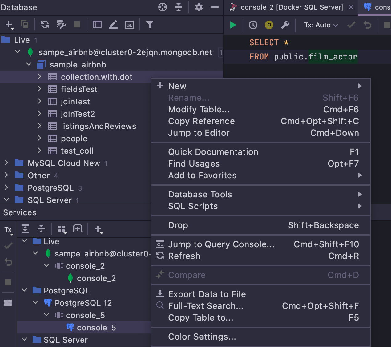 JetBrains DataGrip 2018.3.2 Crack Mac Osx