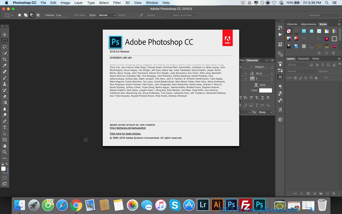 Adobe Photoshop 2018 for Mac 破解特别版免费下载