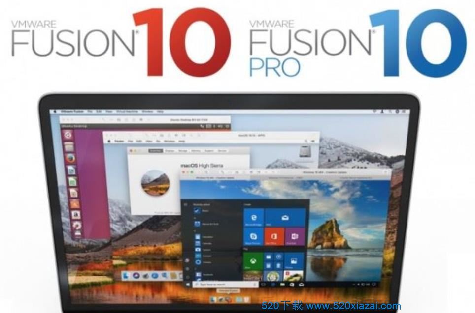 VMware Fusion 10.1.5 Pro for mac 专业版(附安装注册码密钥)