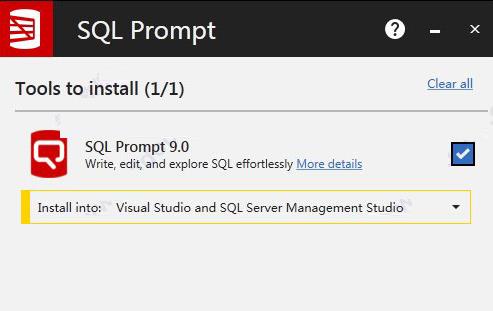 SQL Prompt v9.0.9 注册特别版附安装激活教程