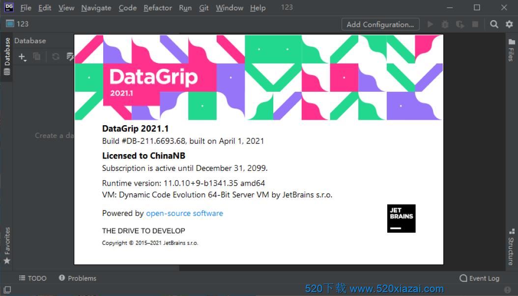 DataGrip2021.1破解版 DataGripd破解补丁
